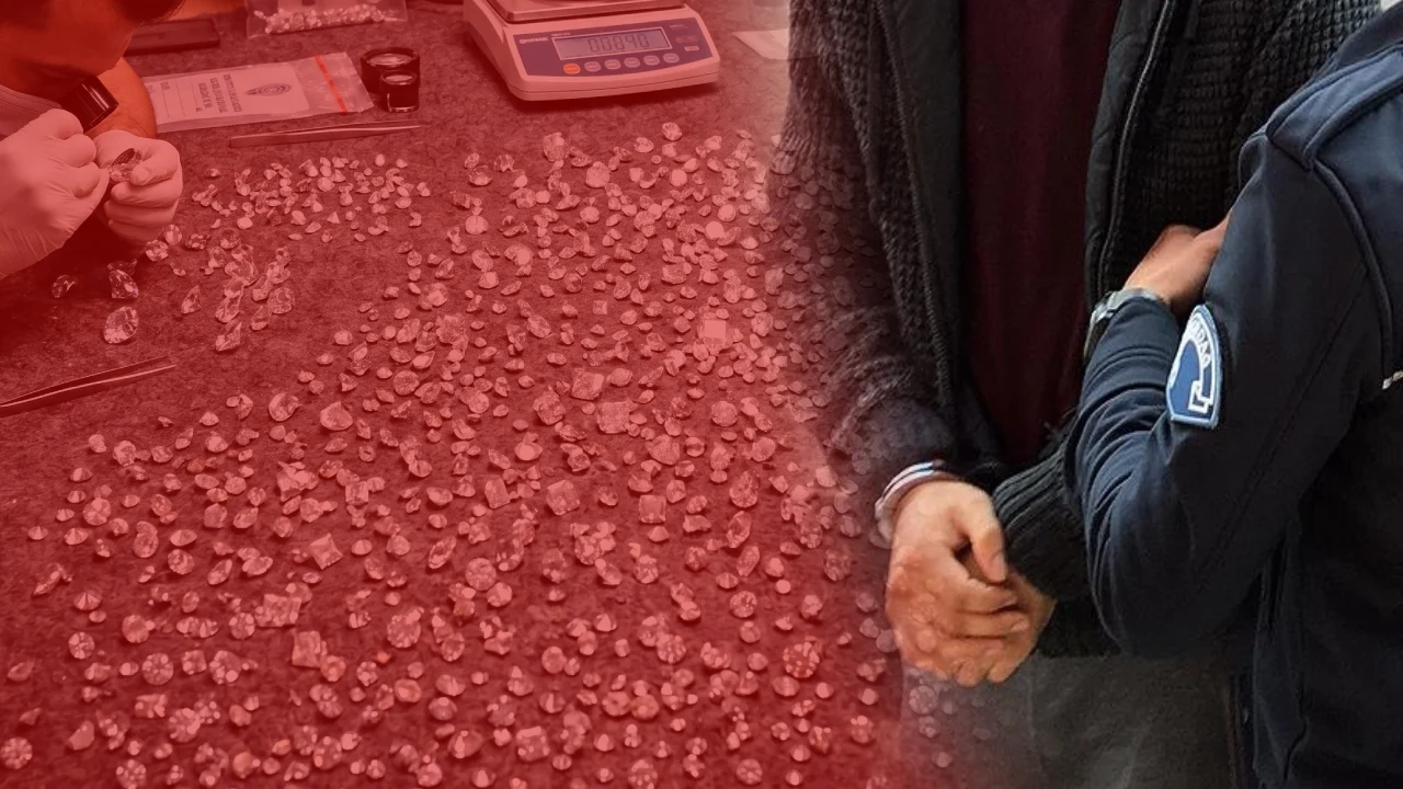 349 milyon liralık pırlanta operasyonu! Çok sayıda gözaltı