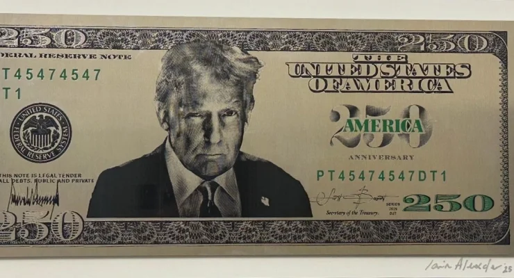 ABD yönetimi, Trump'ın olduğu 250 dolarlık banknotların basılmasını istiyor