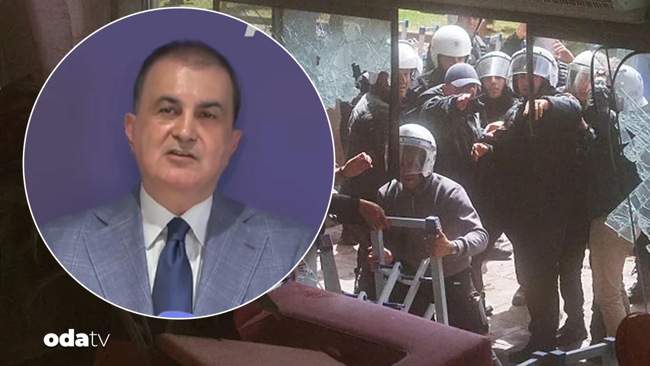 AKP Sözcüsü Ömer Çelik, CHP Genel Merkezi'nin dün tahliye edilmesinin ardından ilk kez açıklama yaptı
