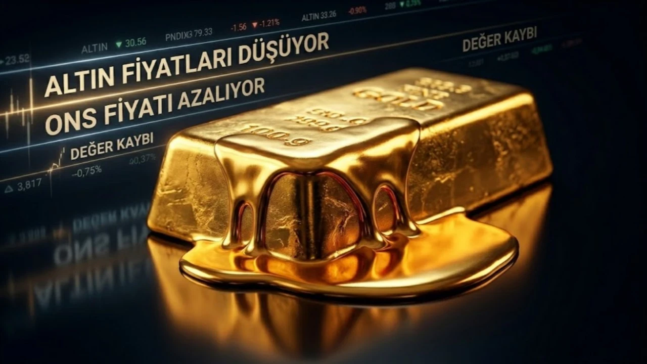 Altın jeopolitik belirsizlikler etkisinde kritik destekleri test ediyor
