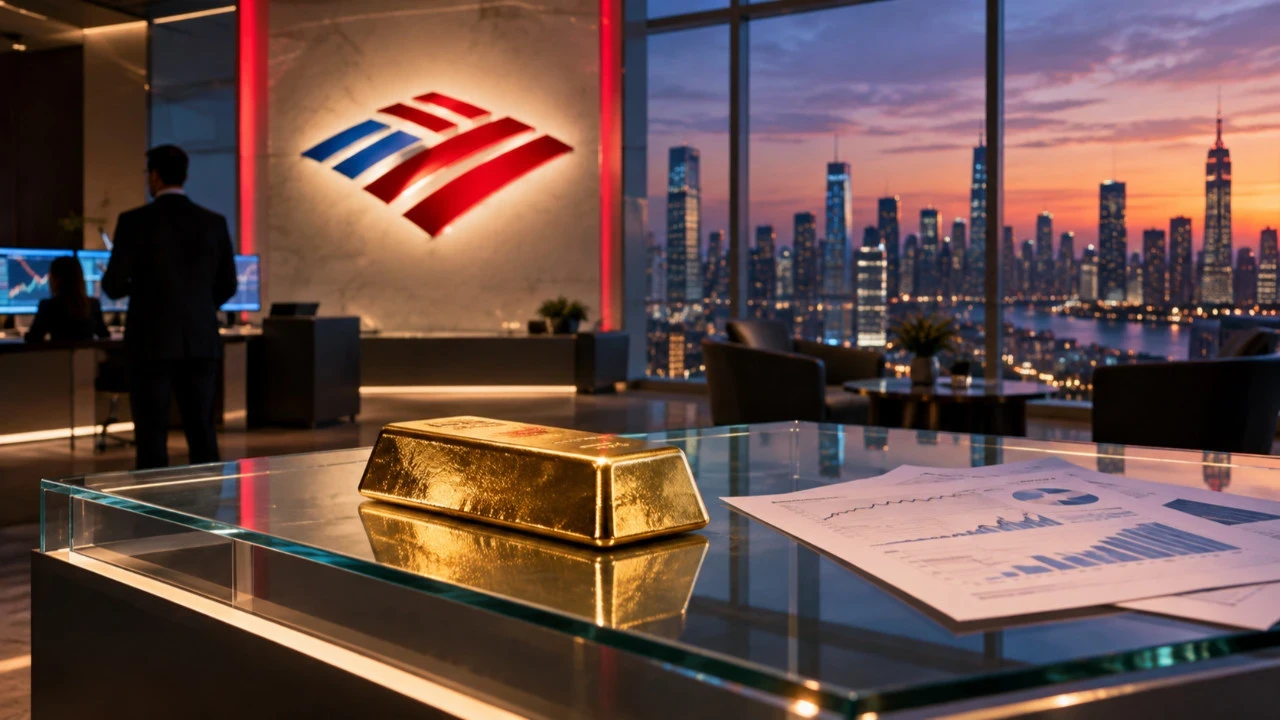 Altının ons fiyatı 4 bin 200 dolar çevresinde tutunmaya çalışırken Bank of America'dan yeni uyarı geldi