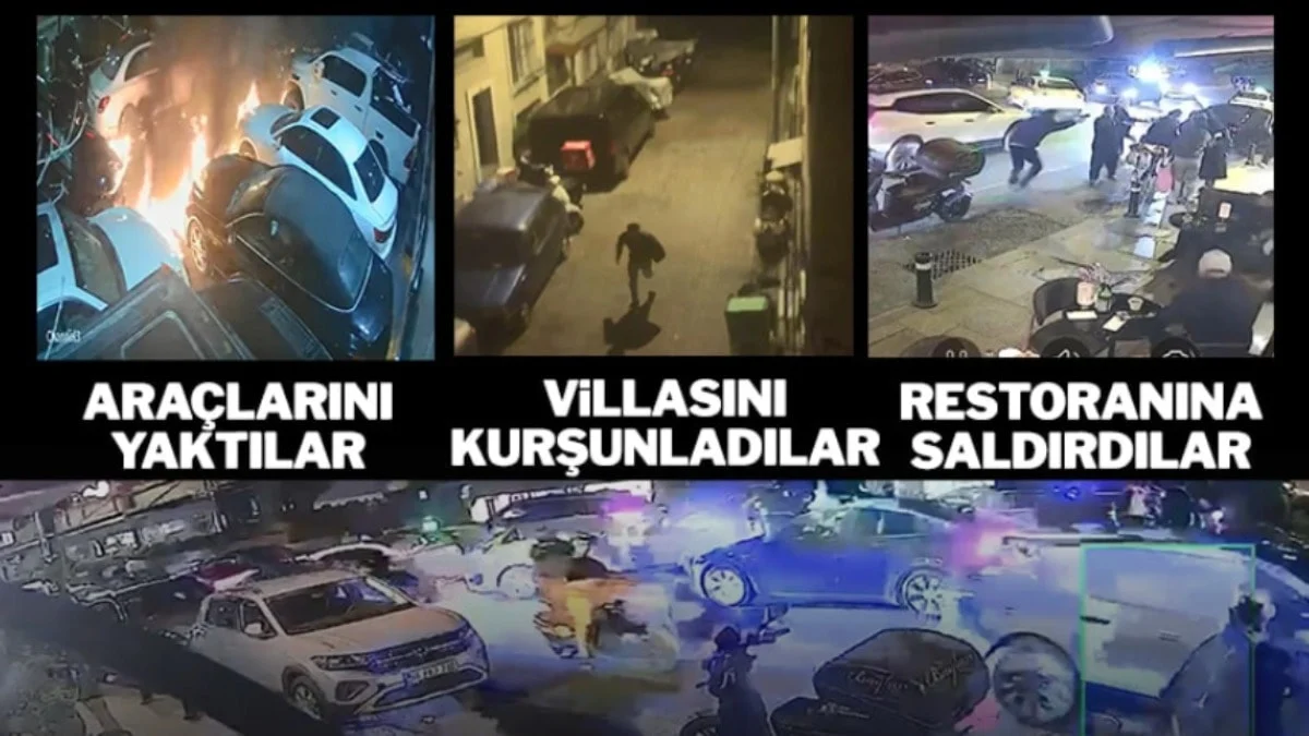 Araçları yakılıp villası kurşunlanan iş insanının bu kez Bebek'teki restoranına saldırdılar