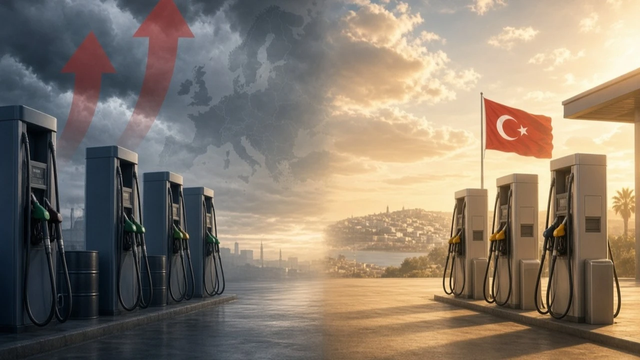 Avrupa'da benzin ve motorin fiyatlarını zirveye taşıdı