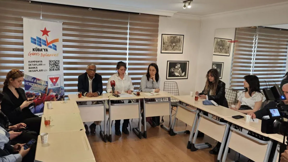 Aynı zamanda Küba halkıyla uluslararası dayanışmanın bir parçası olduğunu kaydetti