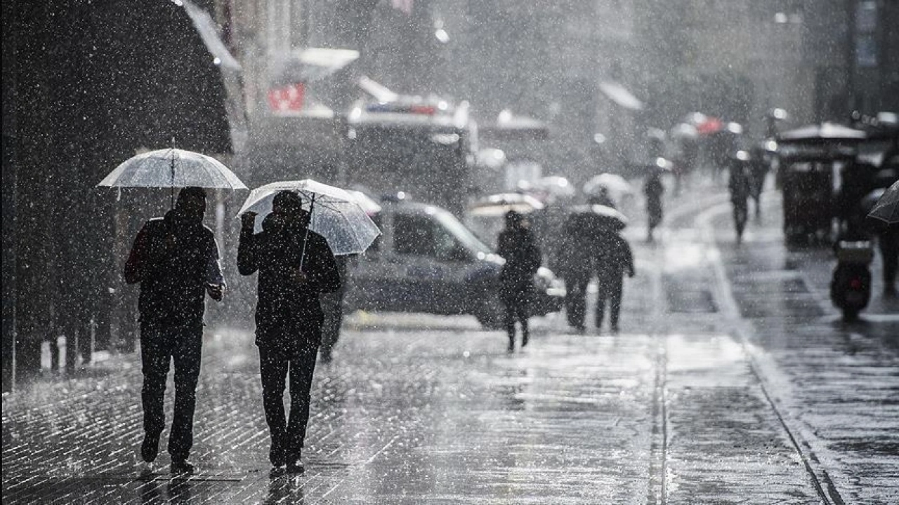 Bakanlık 30 il için kuvvetli sağanak açıkladı