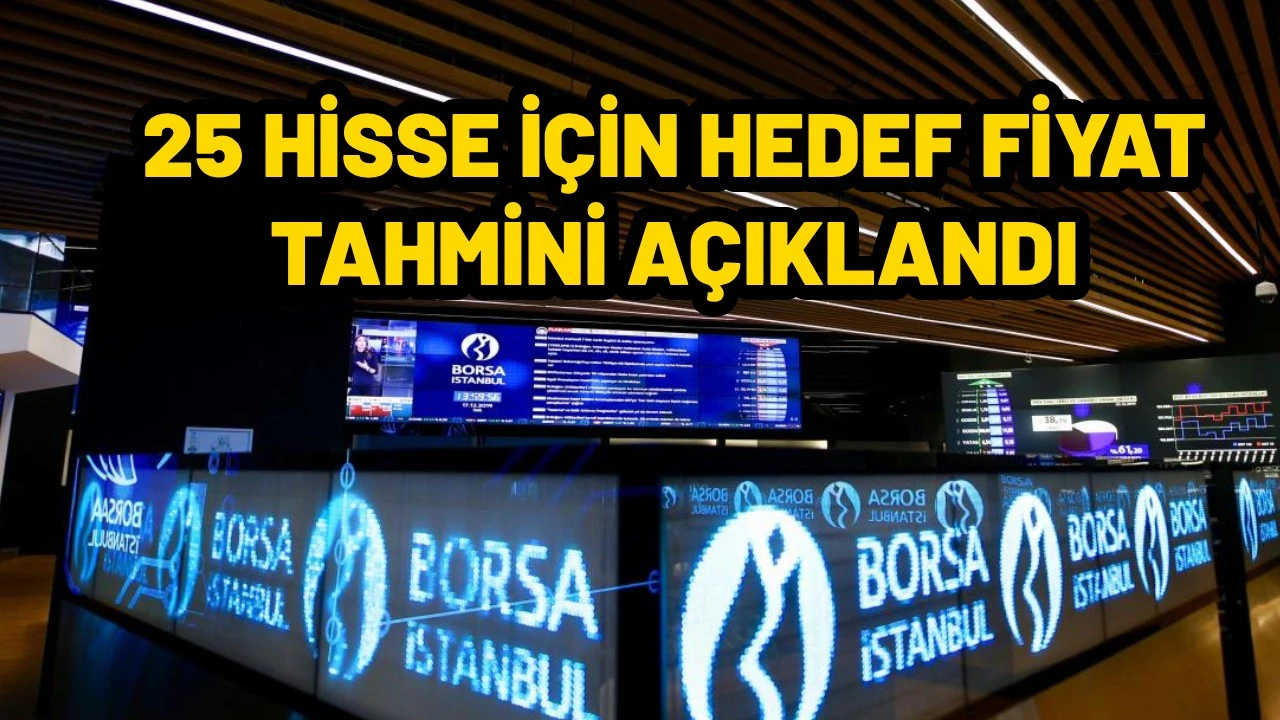 Borsa İstanbul'da işlem gören dev şirketlerin hisseleri için aracı kurumlar yatırımcıların yakından