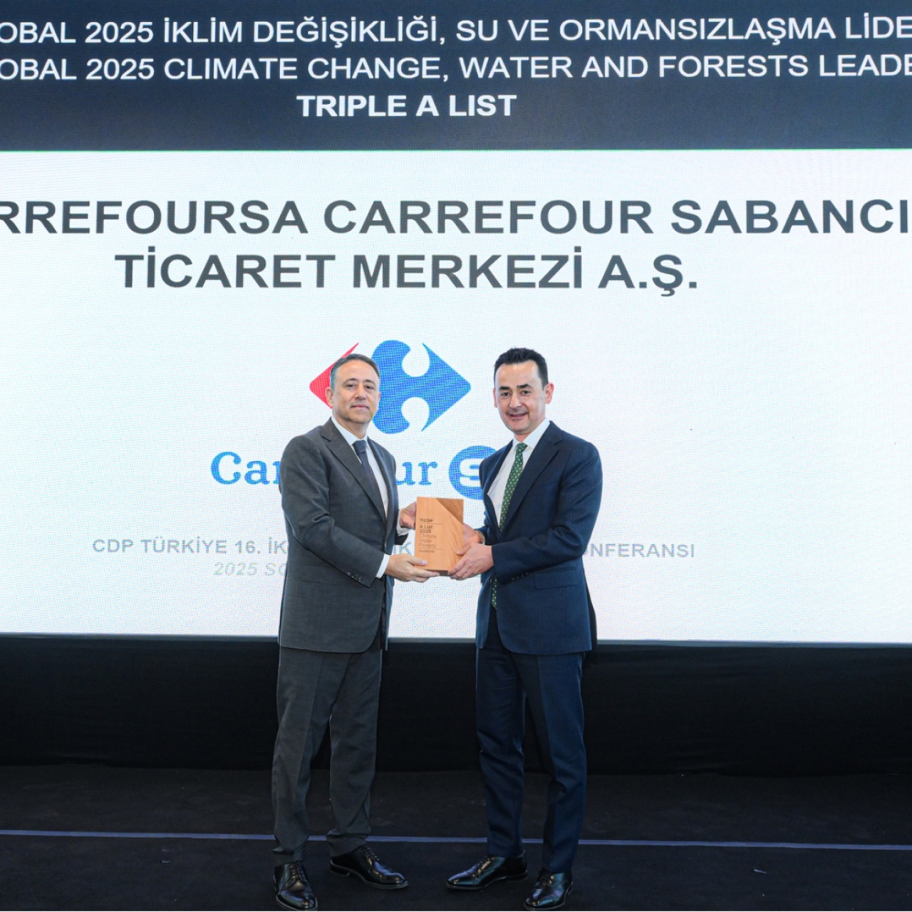 CarrefourSA, CDP değerlendirmesinde ‘Triple A' derecelendirmesine ulaştı