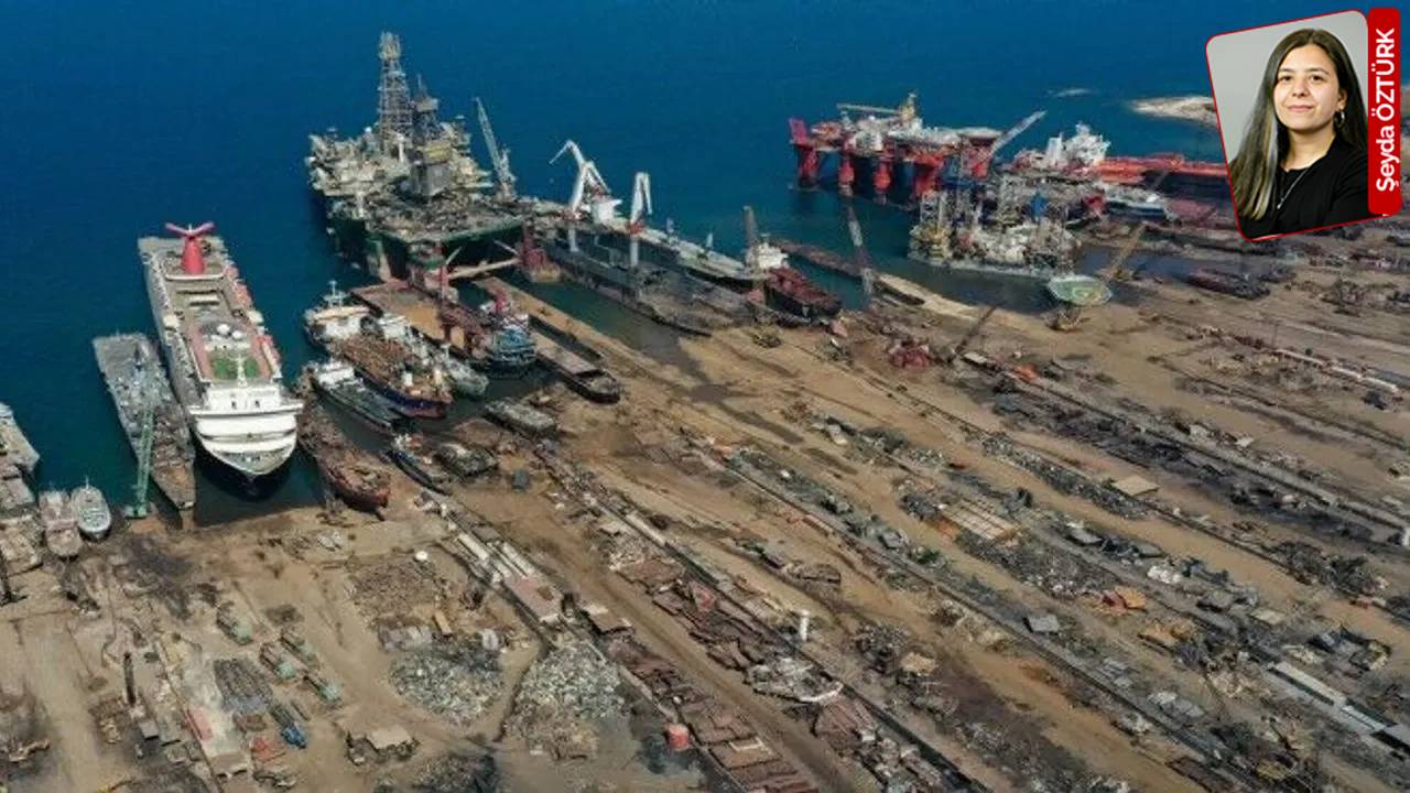 Çevre kirliliğine yol açan Aliağa Gemi Söküm Tesisi için yeniden ÇED süreci başladı