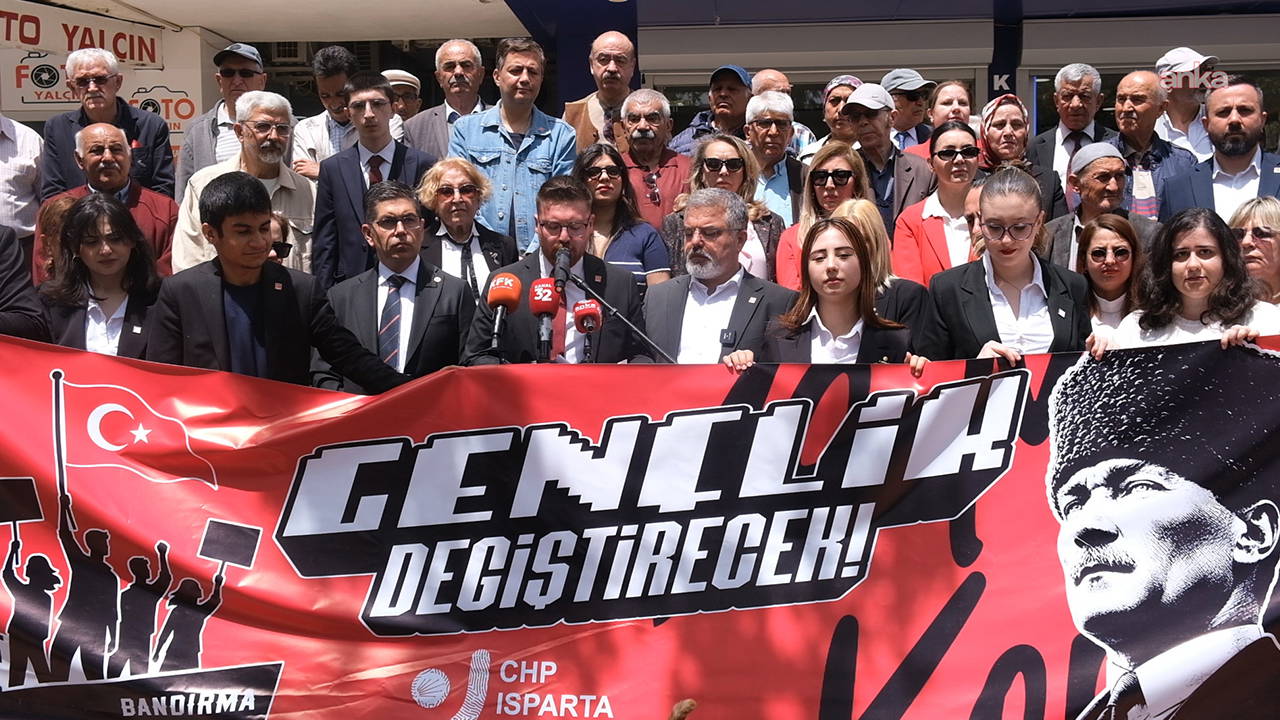 CHP Isparta İl Örgütü'nden '19 Mayıs' açıklaması
