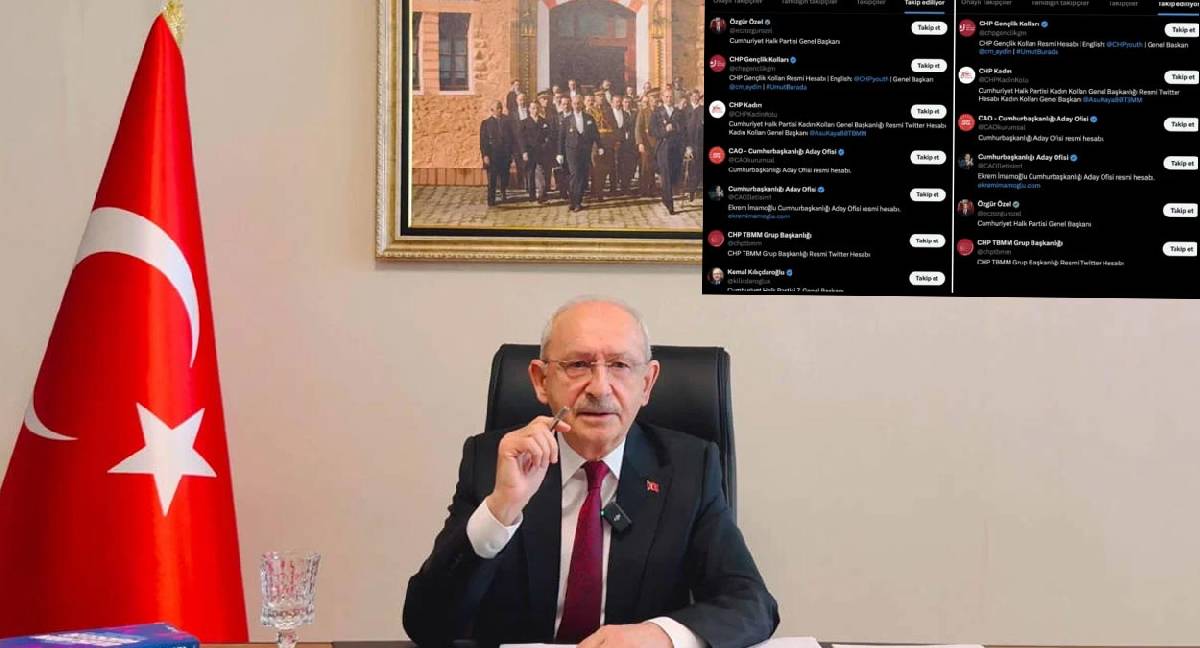 CHP, Kılıçdaroğlu'nu takipten çıktı