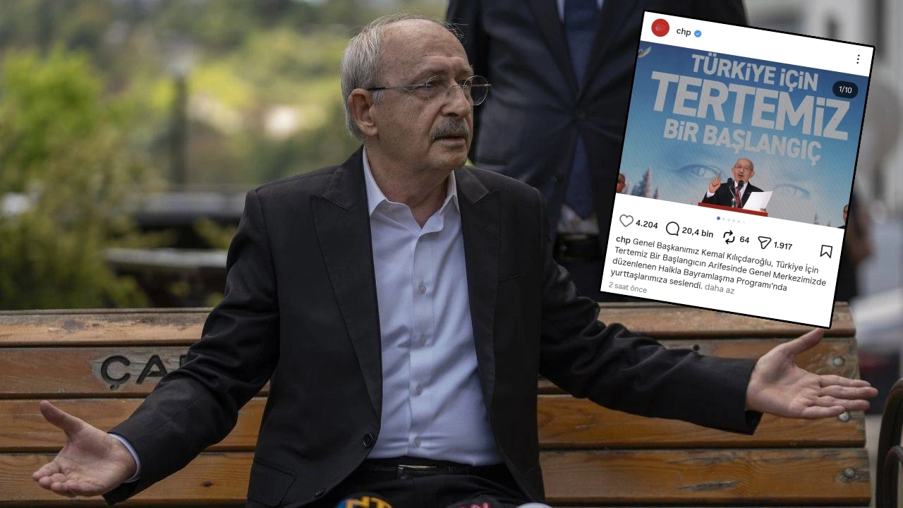 CHP'nin Instagram hesabı sessiz sedasız Kılıçdaroğlu ekibine geçti