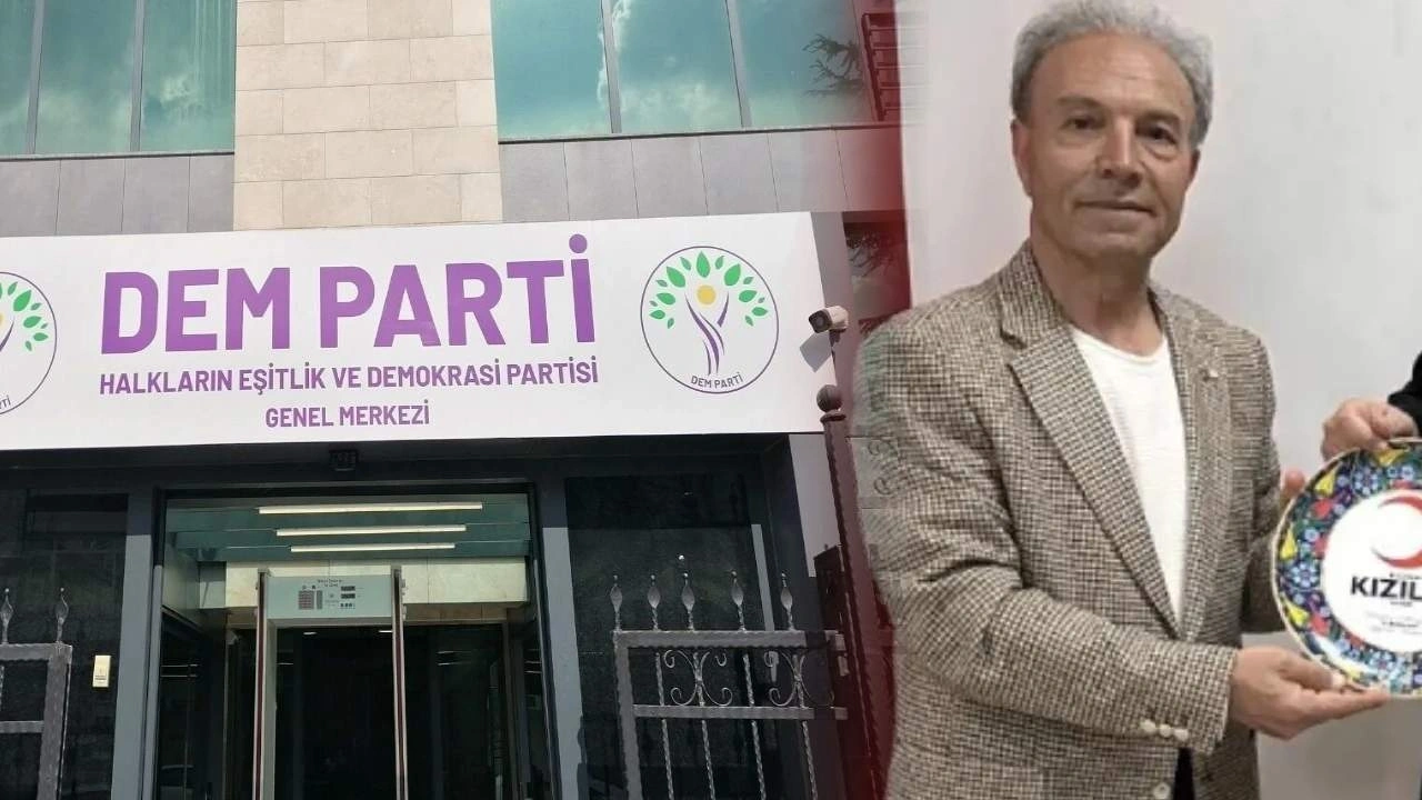 DEM Parti'den Kızılay İl Başkanı Cafer Beydilli hakkında suç duyurusu