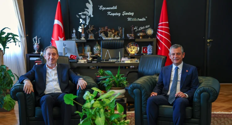 DEM Parti'den Özel'e ziyaret