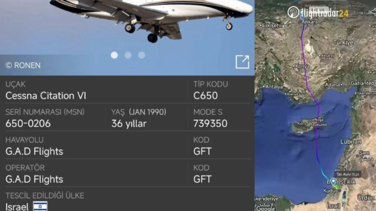 Düşen Libya uçağında sabotaj iddiası güçlendi! Şüpheli jet Ankara'dan İsrail'e uçmuş