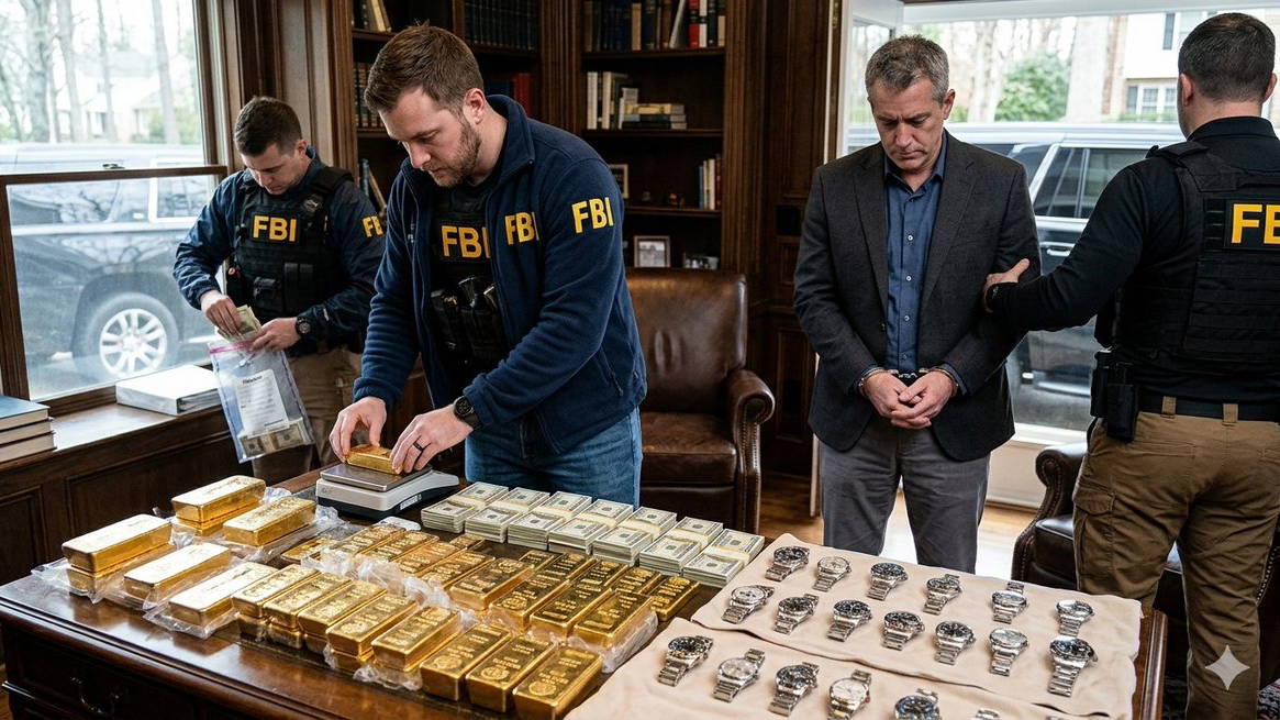 Eski CIA yetkilisinin evinden 40 milyon dolarlık altın külçe çıktı