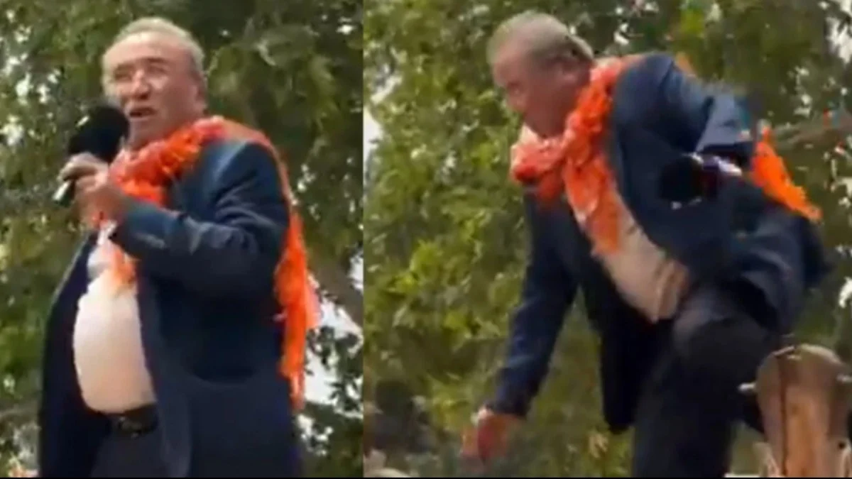 Eski Varsak Belediye Başkanı Hüseyin Ayanoğlu deveden düştü