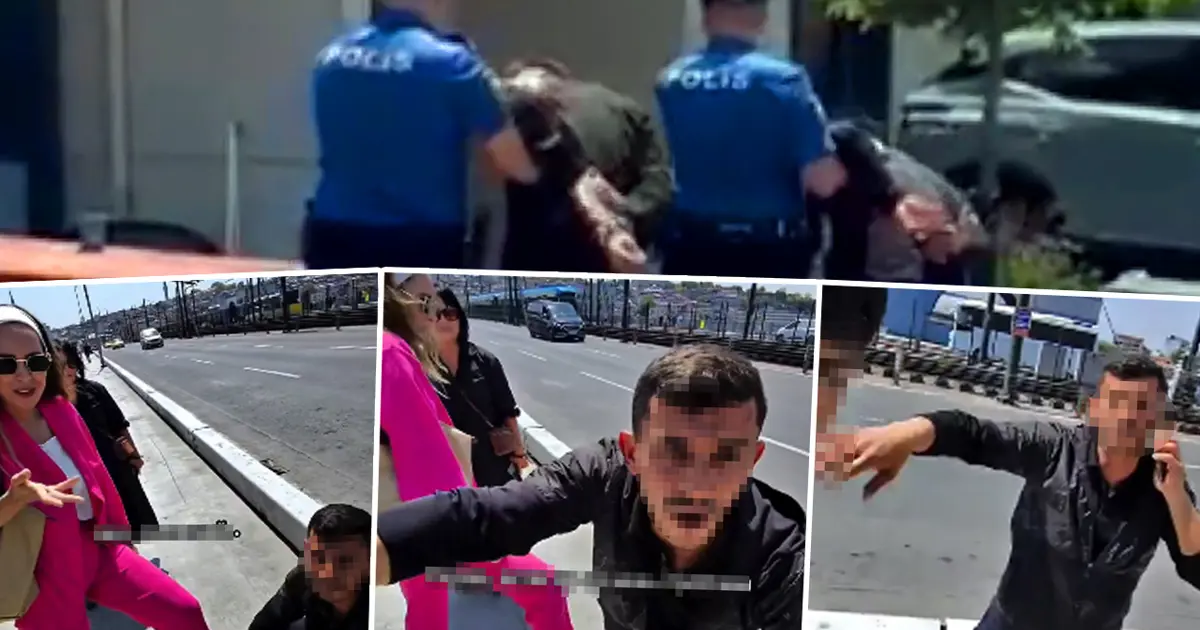 Galata Köprüsü'ndeki dolandırıcılık tuzağını bir turist bozdu