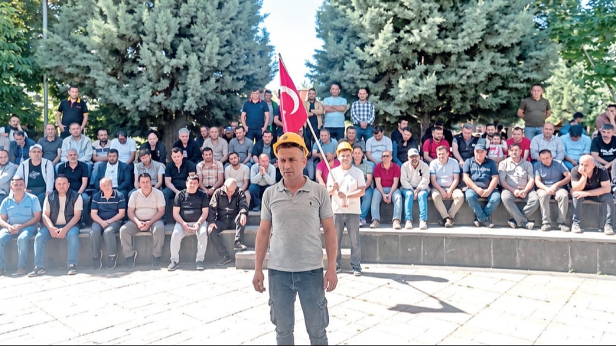 Holding'in madenciye verecek parası yokmuş!