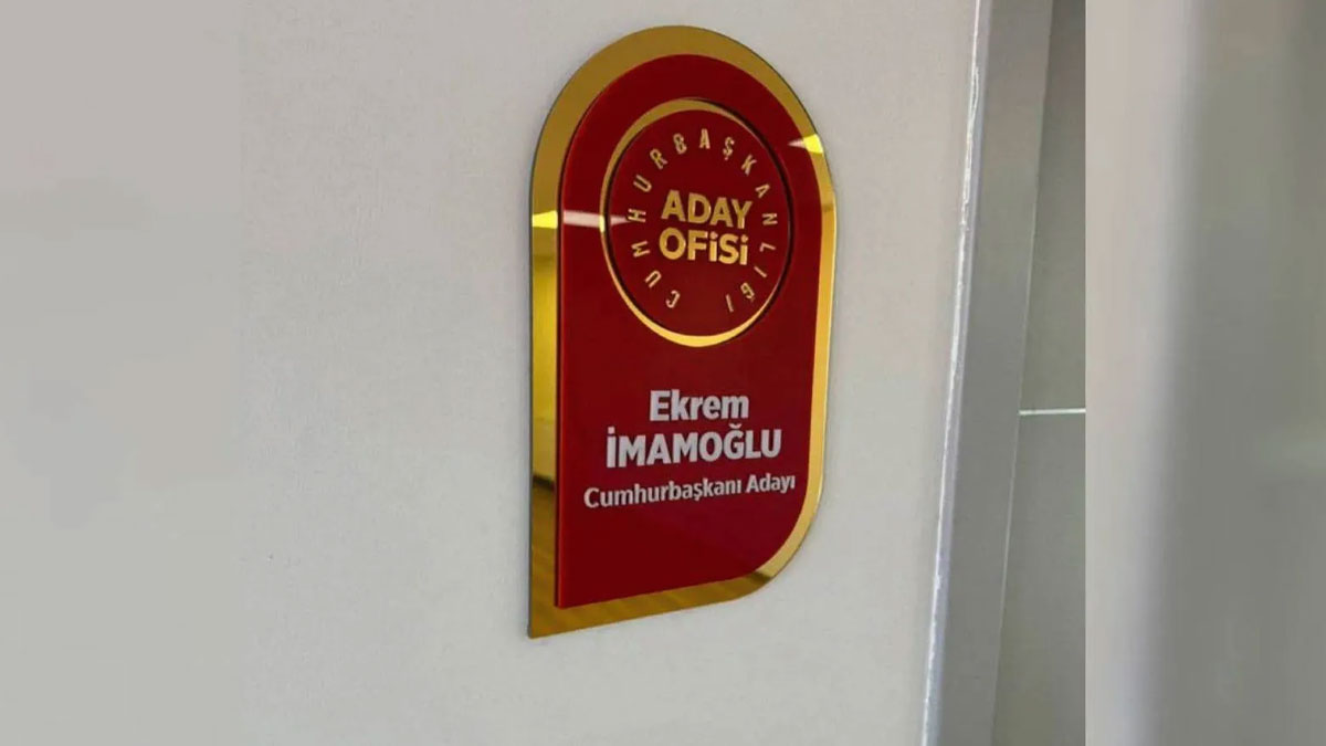 İmamoğlu'nun Cumhurbaşkanlığı aday ofisi kapatıldı
