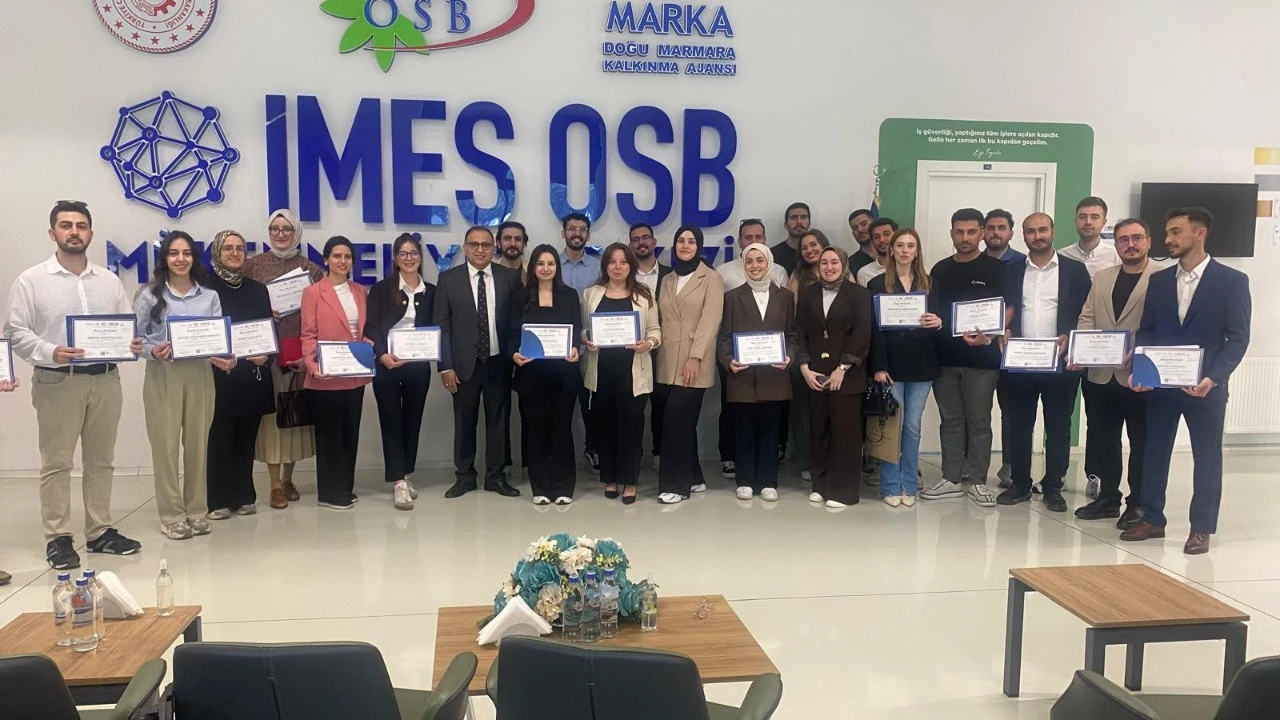 İMES OSB Mükemmeliyet Merkezi'nde İstihdam Garantili Mühendis Geliştirme programı tamamlandı