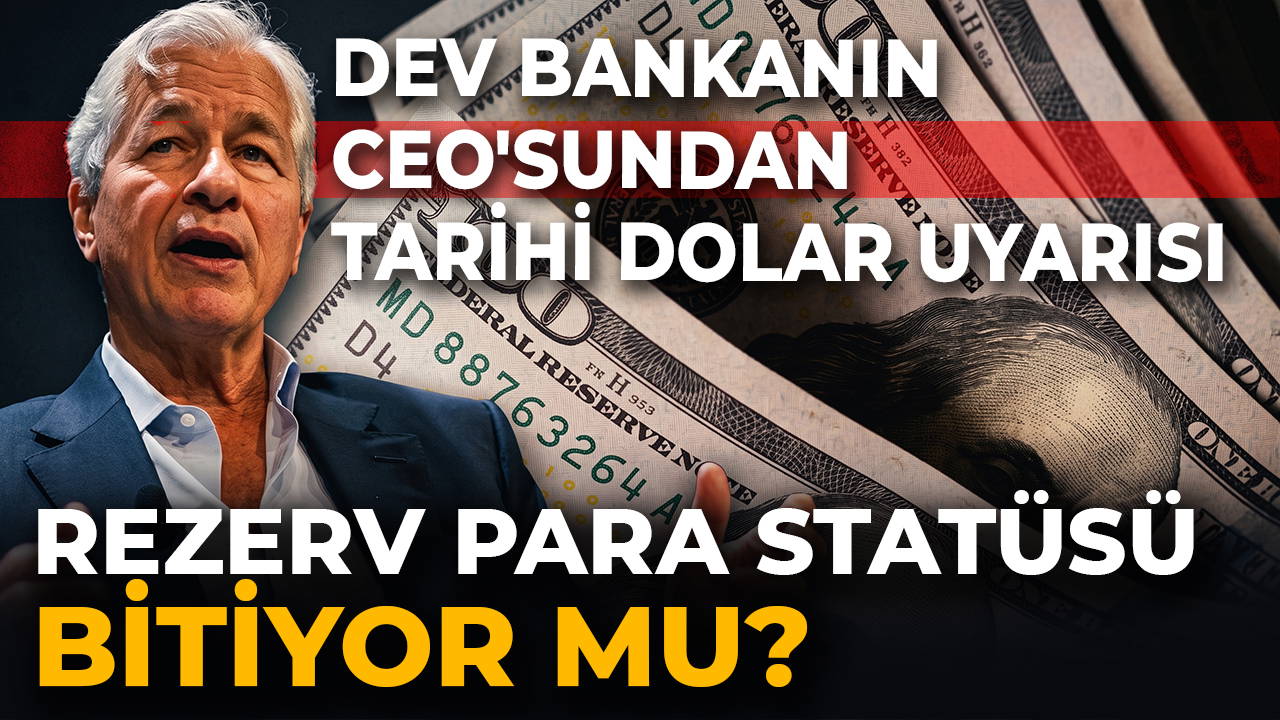 JPMorgan CEO'sundan tarihi dolar uyarısı