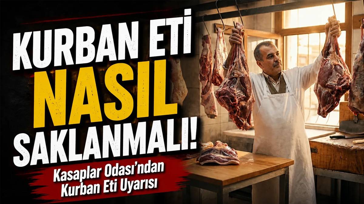 Kasaplar Odası Başkanından hayati uyarı