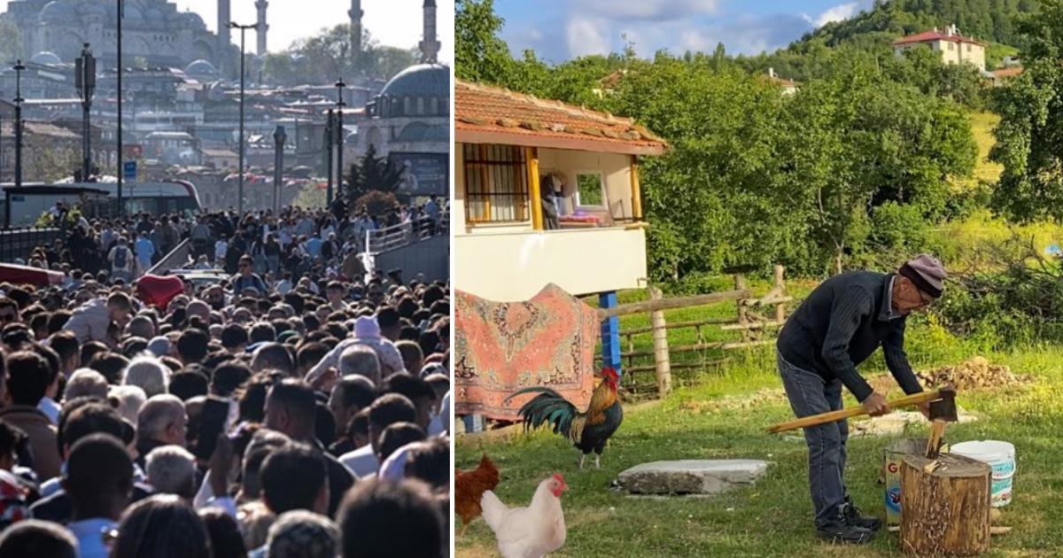 Köy hayatı mı, şehir hayatı mı?