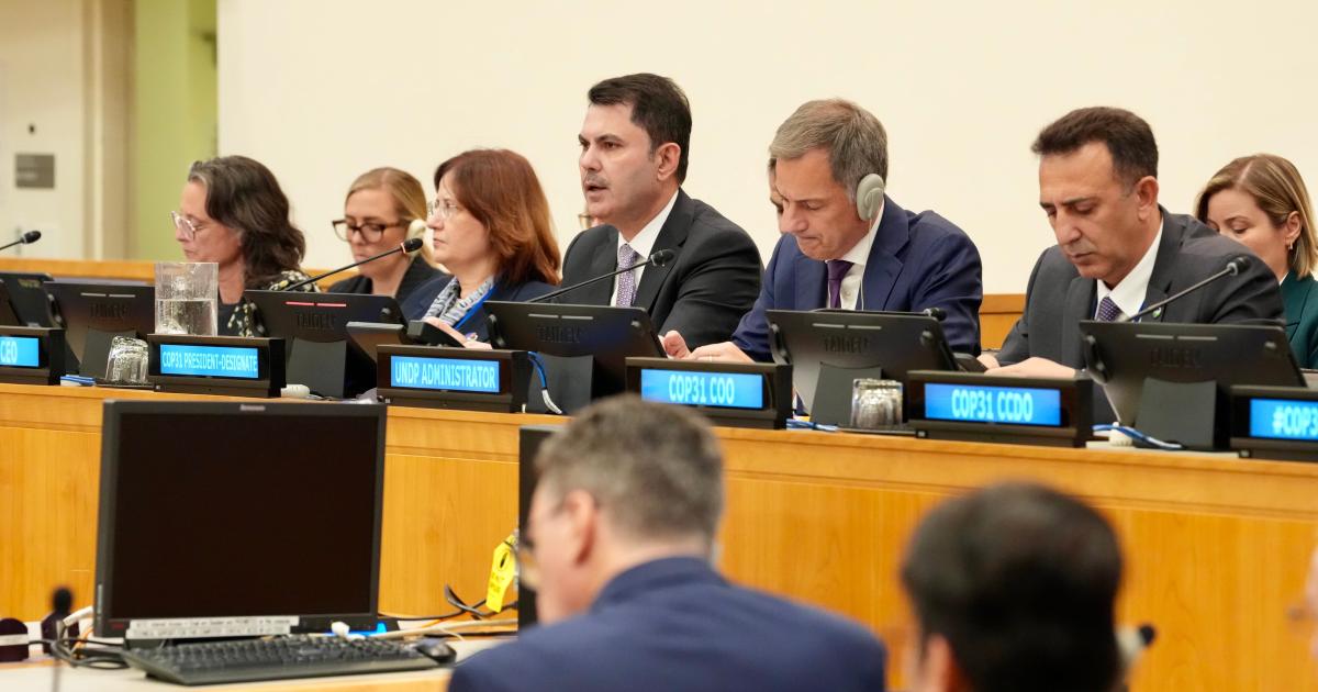 Kurum, New York'ta Birleşmiş Milletler Kalkınma Programı (UNDP) ile düzenlenen COP31 İklim Uygulama