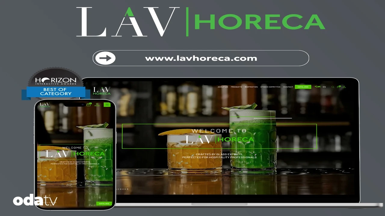 LAV HORECA, Horizon Interactive Awards'ta "Best of Category" ödülünün sahibi oldu