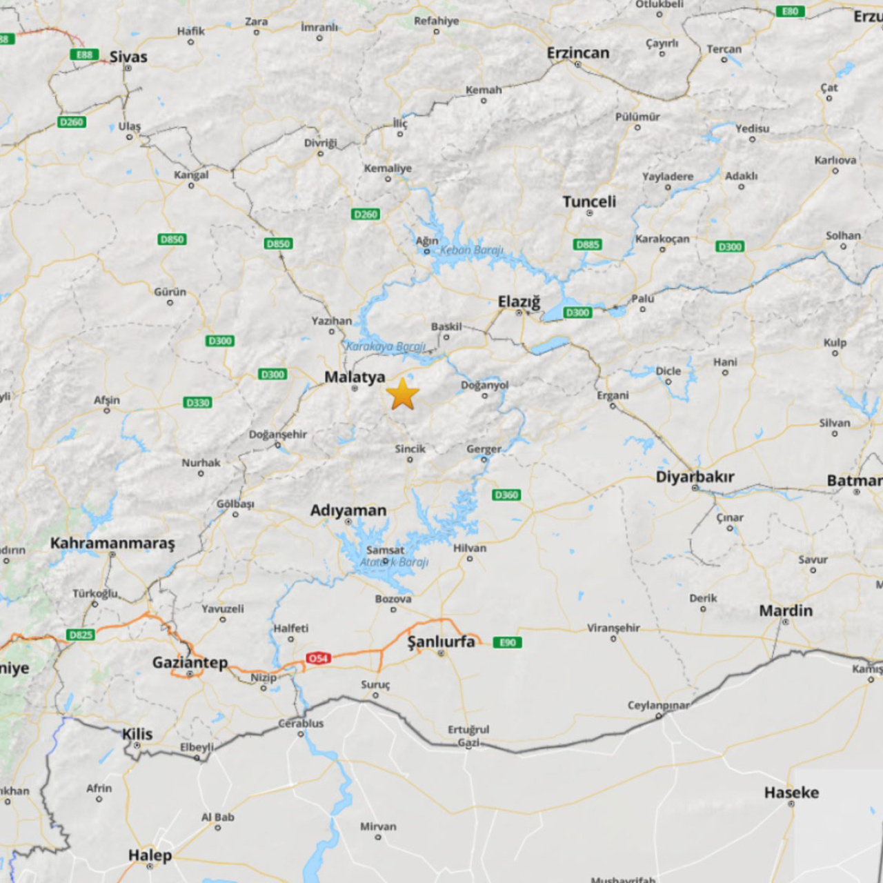 Malatya'da korkutan deprem!: 5.6 büyüklüğünde deprem yaşandı