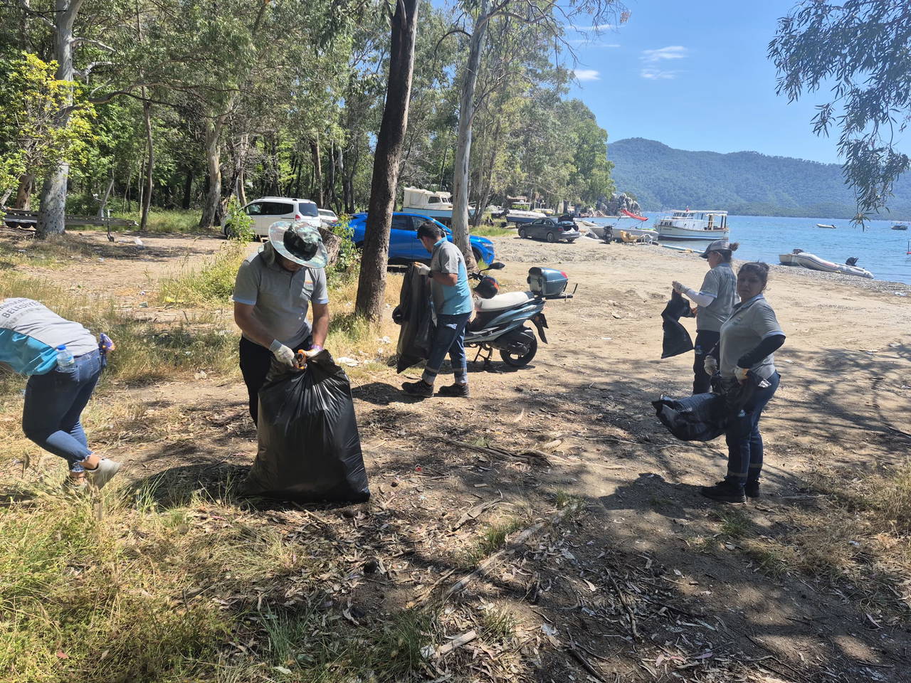 Marmaris'te 9 günde 3 bin 250 ton atık toplandı