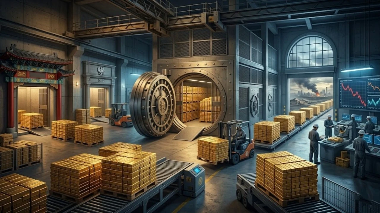 Merkez bankası altın satışları 16 milyar dolarlık hacimle rekor kırdı