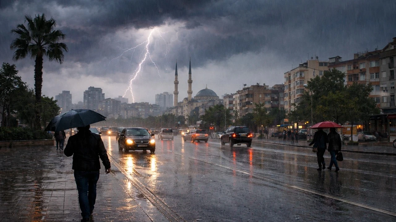 Meteoroloji'den 8 il için gök gürültülü sağanak yağış uyarısı