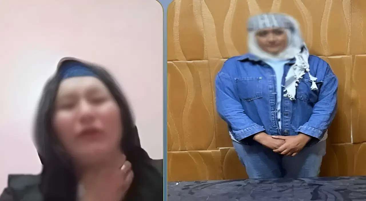 Mısır'da bir kadın canlı yayında kendisini ateşe verdi