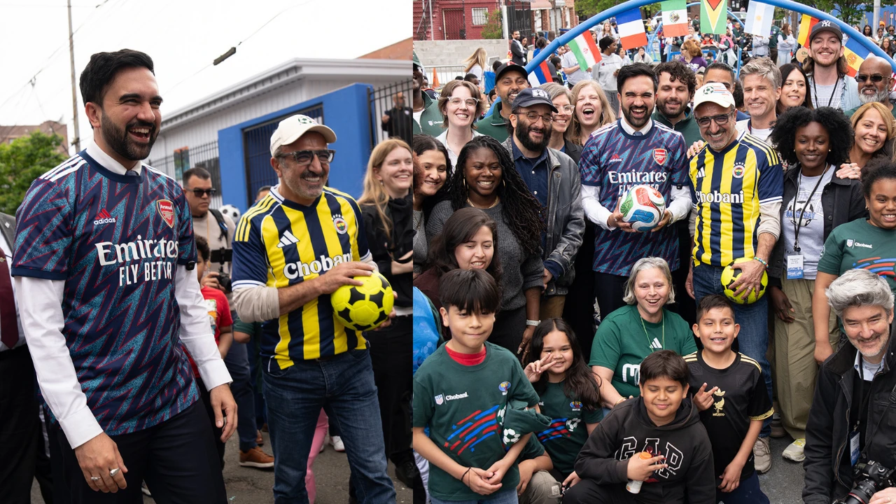 New York sokakları Chobani desteği ile futbol sahasına dönüşüyor