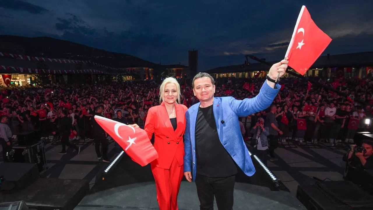 Osmangazi'de 25 bin genç 19 Mayıs coşkusunda buluştu
