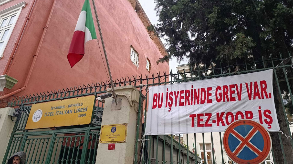 Özel İtalyan Lisesi'nde direniş sonuç verdi