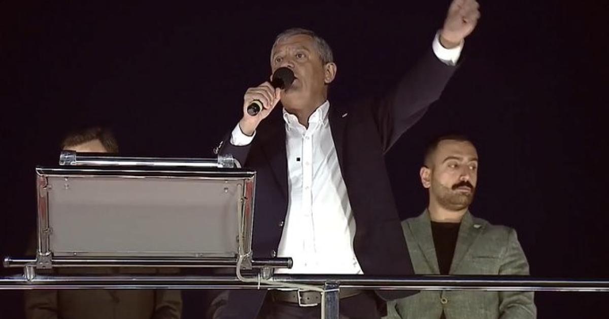 Özgür Özel'den Erdoğan'a Üsküdar tepkisi