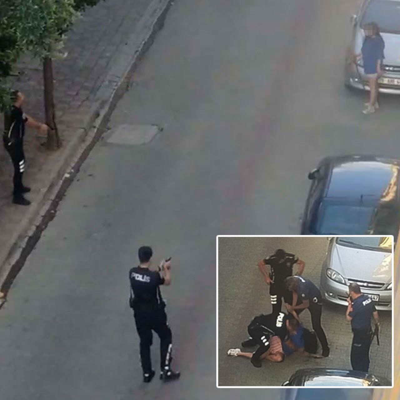 Samuray kılıçlı genç kız etkisiz hale getirildi!