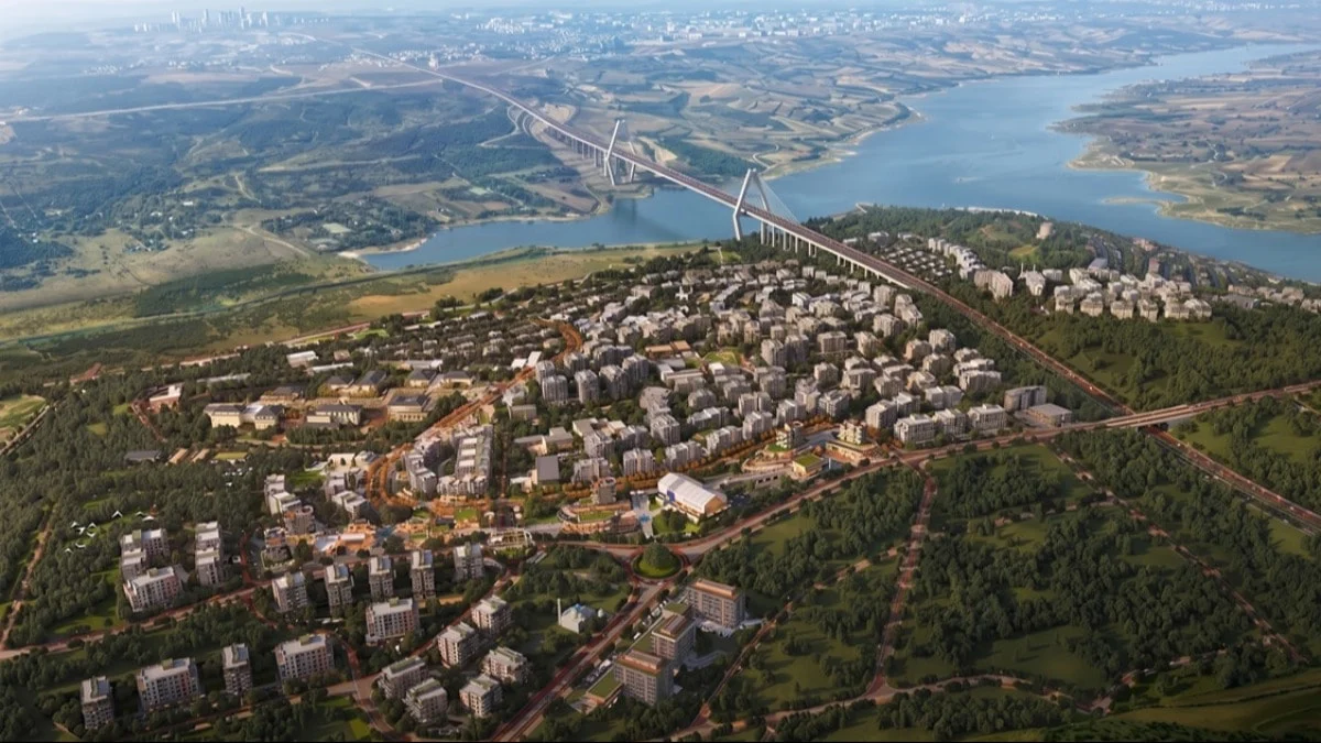 Sazlıdere'nin rant villaları satışa çıktı