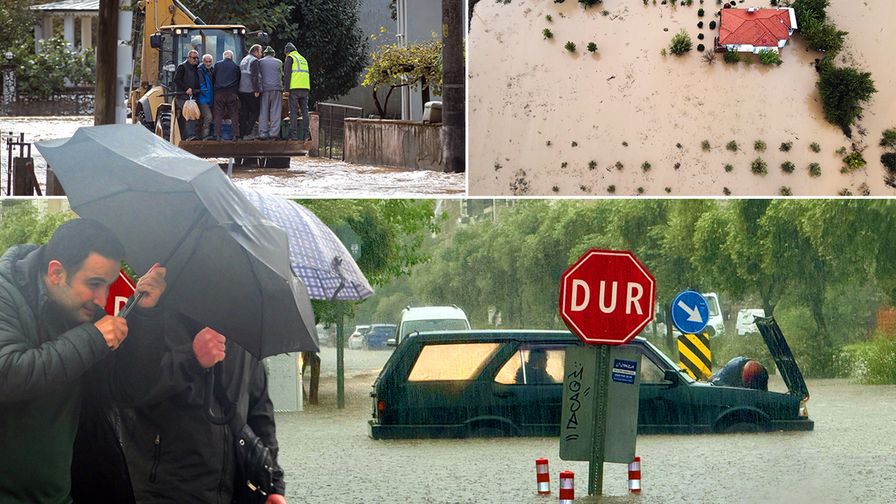 Şiddetli yağmurun devam ettiği Antalya'yı önümüzdeki 4 saat için uyardı
