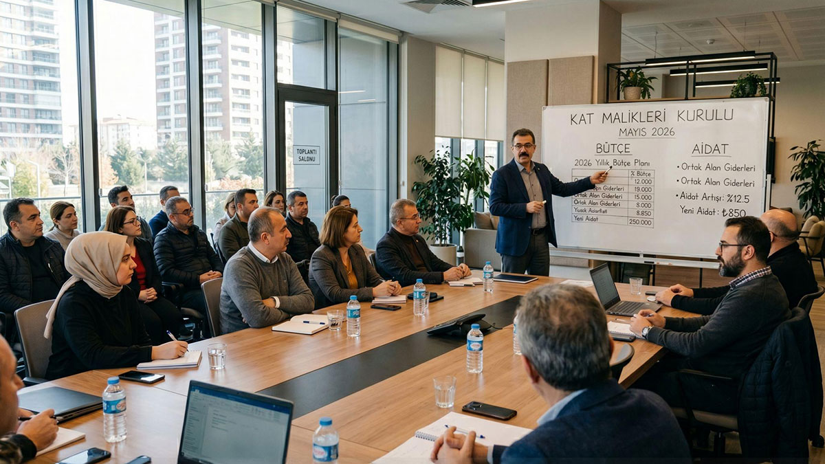 Site yöneticilerinin tek taraflı aidat belirleme yetkisini ellerinden alındı