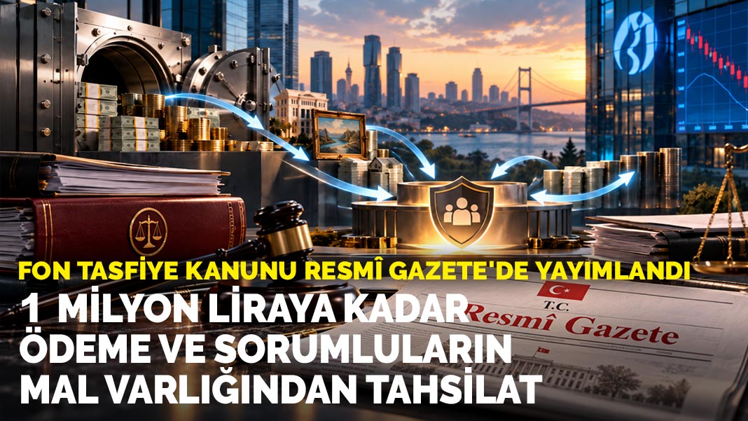 SPK'nın 17 Eylül'de tasfiyesine karar verdiği fonları kapsayan 7596 sayılı Kanun