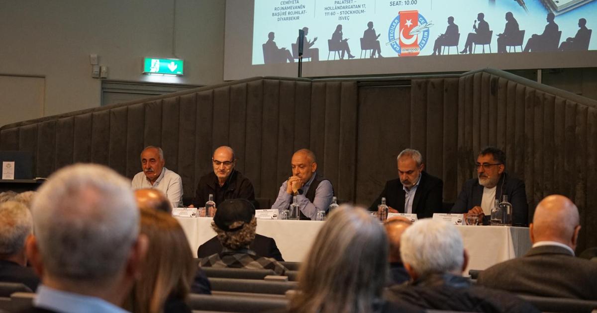 Stockholm'de barış süreçleri ve medyanın rolü tartışıldı