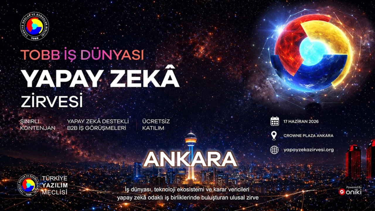 TOBB İş Dünyası Yapay Zekâ Zirvesi, Ankara'da düzenleniyor