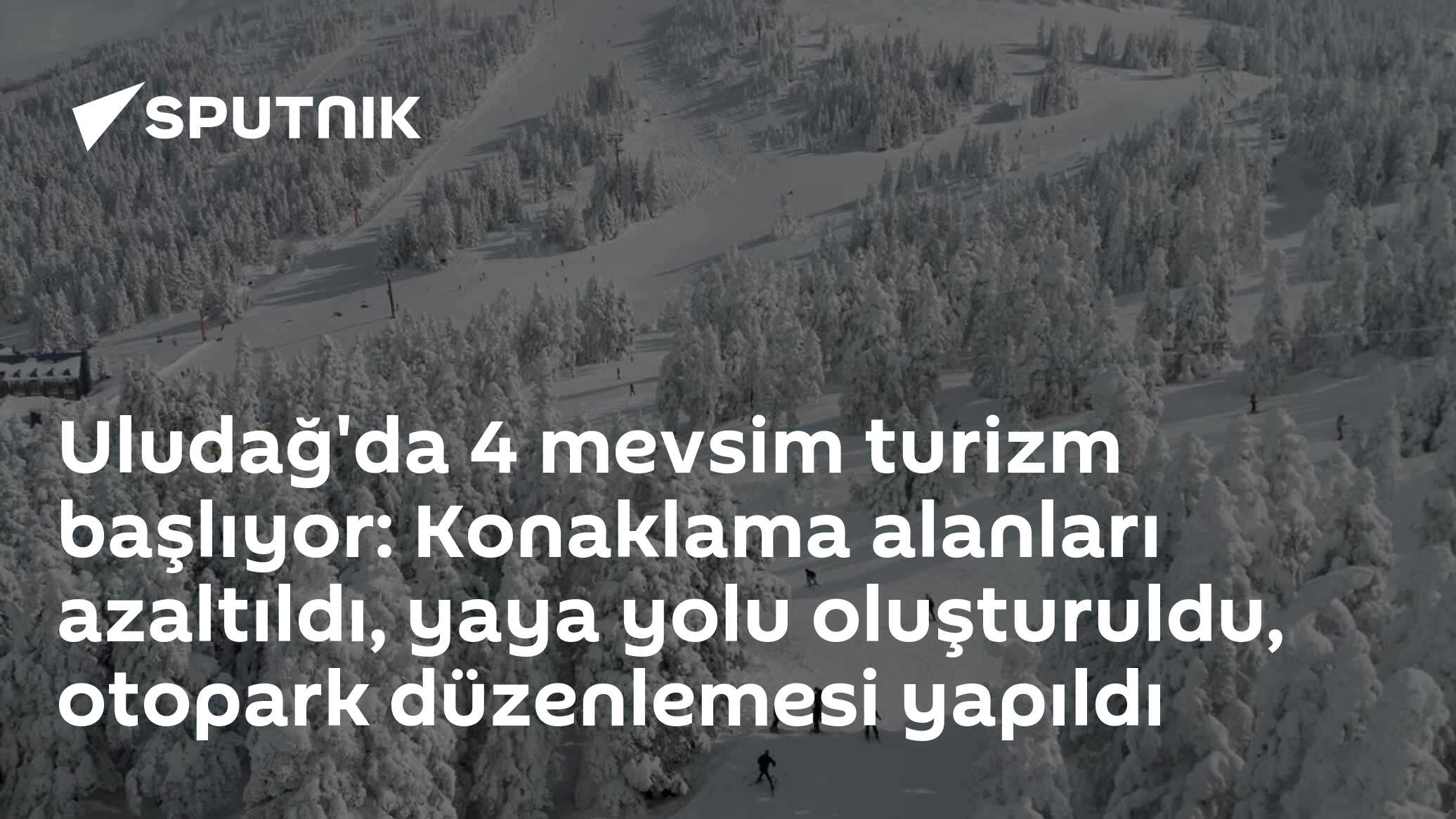 Uludağ'da 4 mevsim turizm başlıyor
