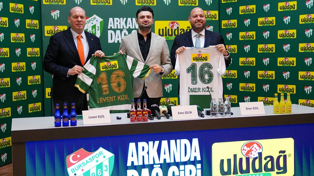 Uludağ İçecek ve Bursaspor'un iş birliği 1. Lig'de de devam ediyor