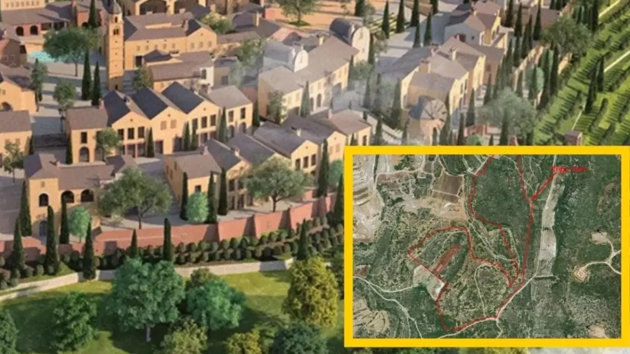 Yalnızca 34 odalık otel ruhsatı bulunan projenin arkasından 769 konutluk devasa bir rant planı çıktı