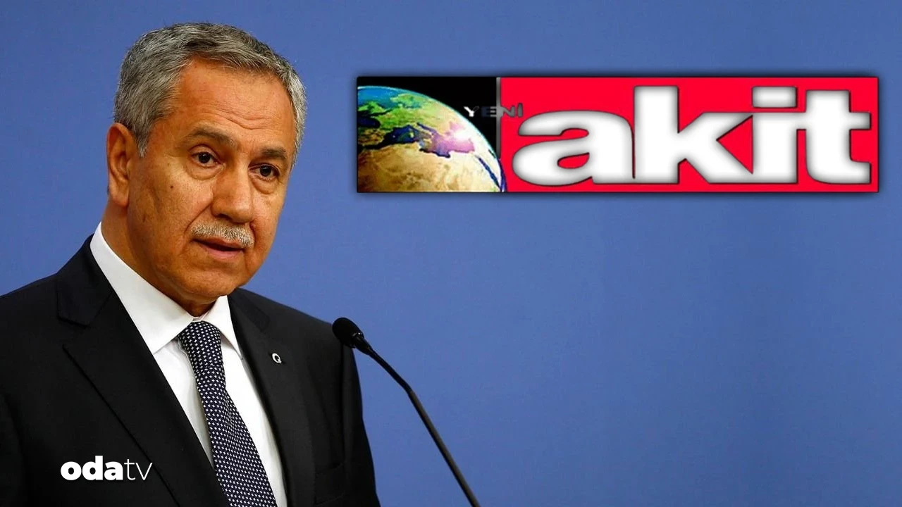 Yeni Akit'in hedefinde Bülent Arınç var